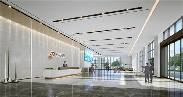 劲拓高新技术中心2#办公楼室内装修工程设计(金奖)